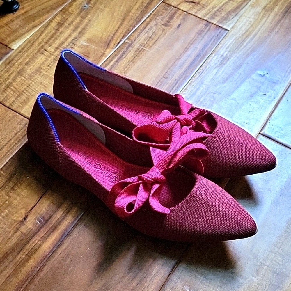 Cinnamon Red Rothys Flats